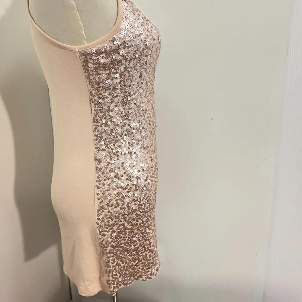 SUZY Sequin Sleeveless Mini Dress /top  (S) - Picture 6 of 12